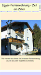 Mobile Screenshot of egger-ferienwohnung.at